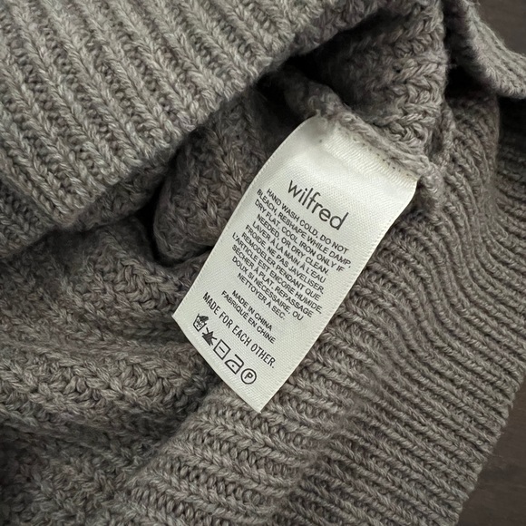 Ladies Aritzia Seville Merino Wool Dress S - Picture 5 of 6